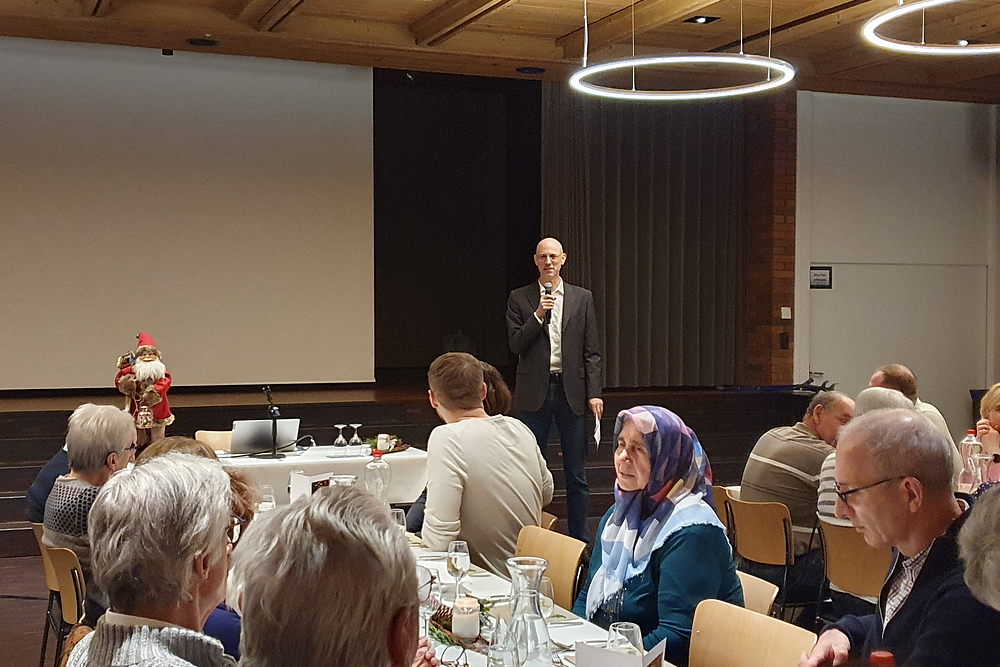 Weihnachtsfeier der GBC-Mieterschaft