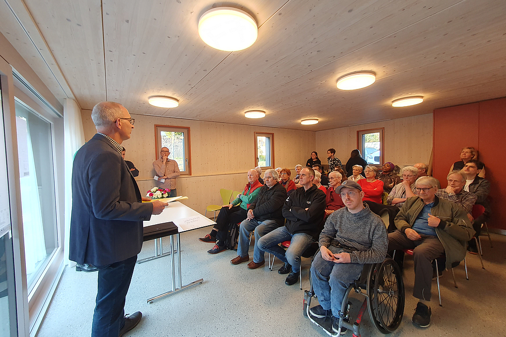 1. Infoveranstaltung zur Sanierung der Liegenschaft Mugerenstrasse 5