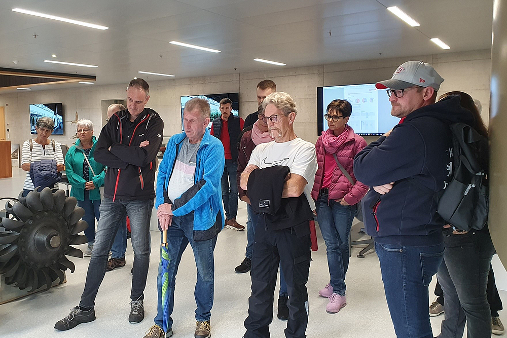 GBC-Hauswarte zu Besuch bei Baumgartner Fenster